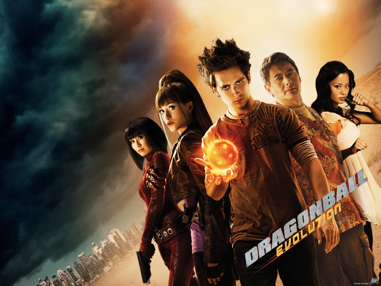  Dragonball: Evolution : Justin Chatwin, James Marsters, Yun-Fat  Chow, Emmy Rossum, Jamie Chung, Joon Park, Eriko Tamura, Randall Duk Kim,  Ernie Hudson, Texas Battle, Megumi Seki, Ian Whyte, James Wong, Akira