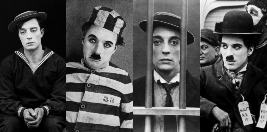 Chaplin e Keaton